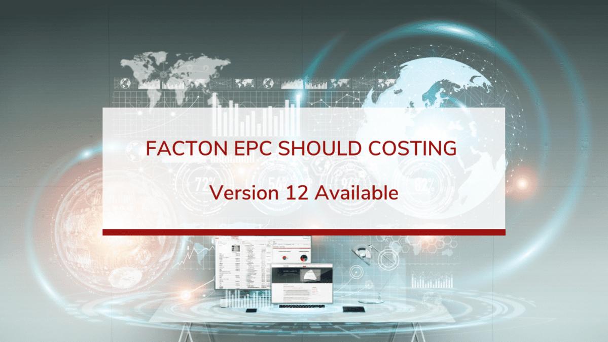 Visual FACTON EPC Should Costing Version 12